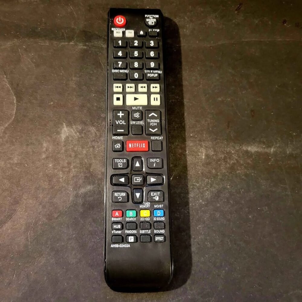 Replacement Remote Control, Model AH59-02402A for various Samsung Blu-ray